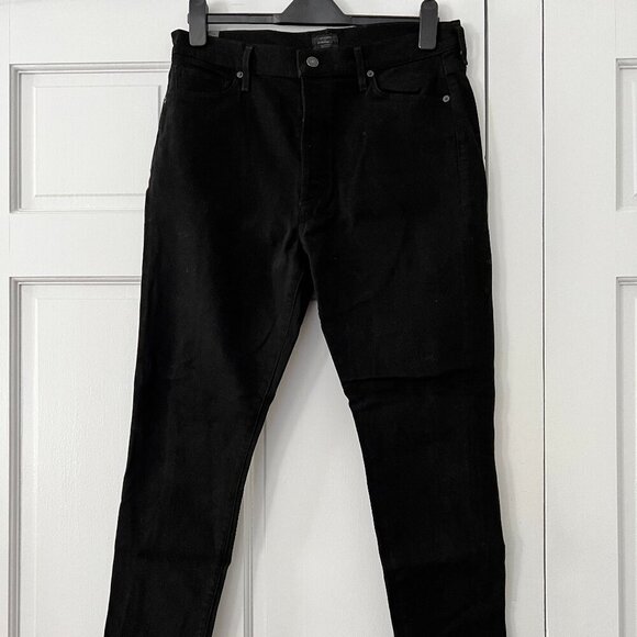 Citizens of Humanity Olivia High Rise Slim Jeans, Sueded Black, 31 - Picture 5 of 5